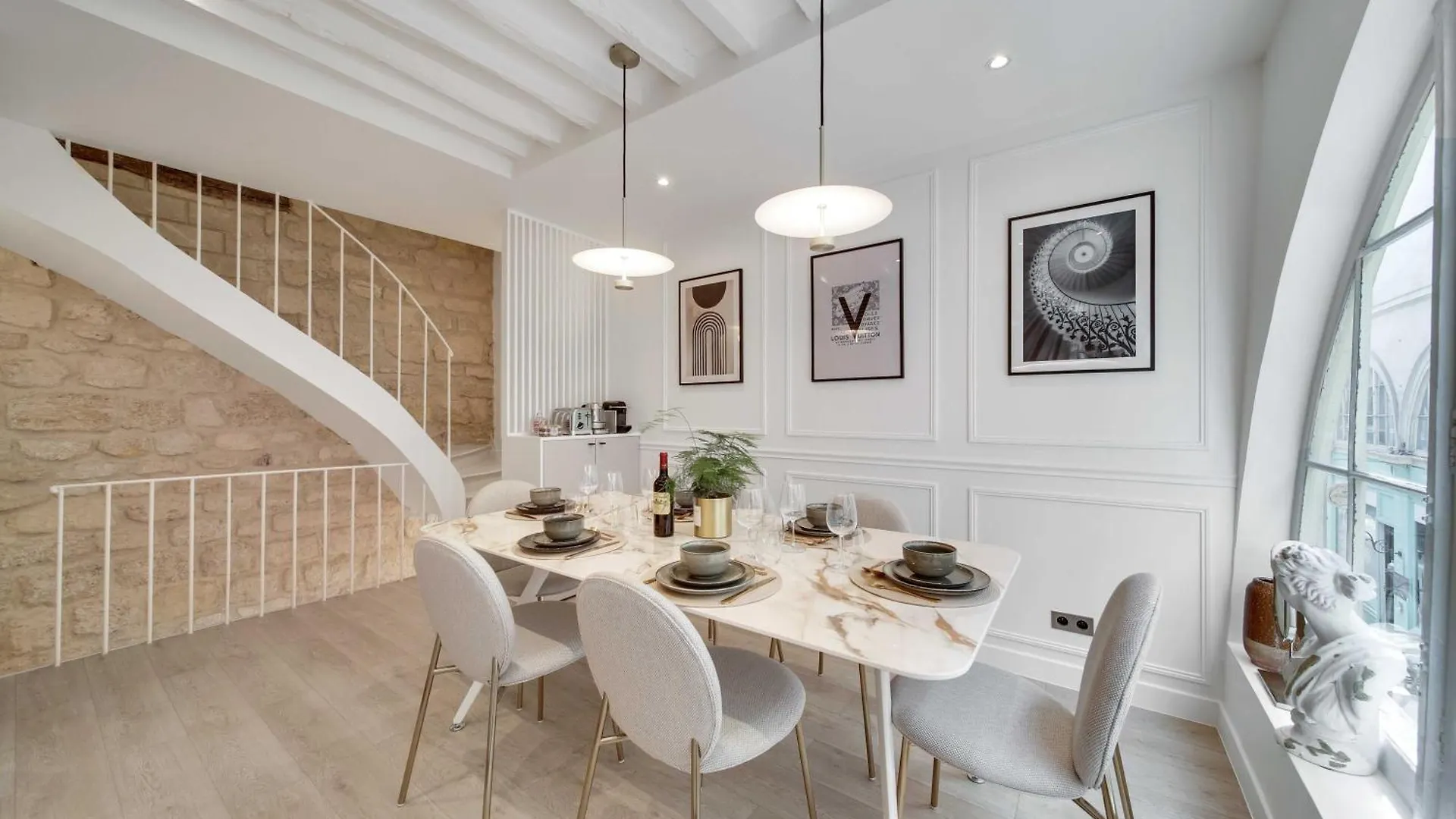 Ultra Central Town House By Architect - Louvre Paris